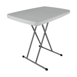 Oxeo - Table compacte et Pliable - Hauteur ajustable : 39, 61 et 70 cm - Table Pliante - Entretien