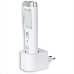 Lampe de poche à induction d'urgence Lampe Torche à Détecteur de Présence Angle Détection 60° 15