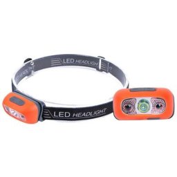 Lampe frontale rechargeable usb 500 lumens, lampe frontale de course à led ultra lumineuse et