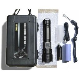 Lampe Torche led Ultra Puissante Rechargeable,Course à Pied, Randonnée,Urgence