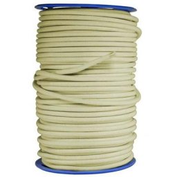 Tecplast - Sandow élastique Ivoire 100 mètres 9SW - Qualité pro - Tendeur pour bâche de diamètre 9