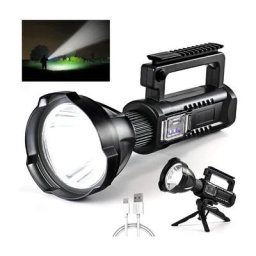 Torche - Puissante lampe de poche rechargeable usb, lampe torche extérieure portable super