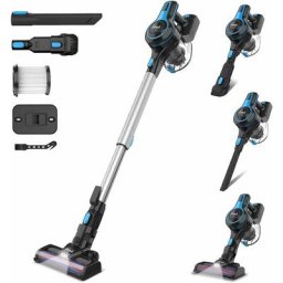 Aspirateur Sans sac Fil, Aspirateur Balai sans Fil Puissant 20000pa, 45Min Autonomie, Batterie