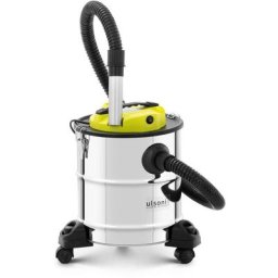 Aspirateur à Cendres Multifonction 20L 1200watts Filtre hepa Cheminée Barbecue - Argent