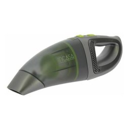 Aspirateur à Main 2 en 1 Sans Fil Rechargeable 12/220V Voiture Camping - Gris - Incasa