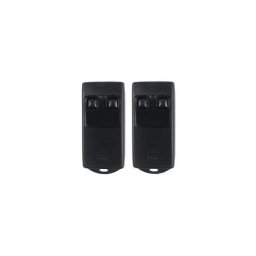 Lot de 2 télécommandes cardin s 738 tx2 grise - 30.875 mhz, code binaire - s738 tx2
