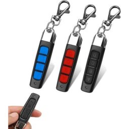 3PCS Telecommande Universelle Portail 433 MHz Telecommande Portail Bip Portail Universelle