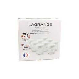 Lot de 9 pots pour yaourtiere V2 pour petit electromenager Lagrange 430301