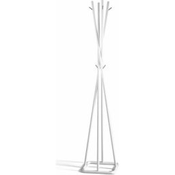 Portemanteau en Hêtre Massif, modèle indie, blanc
