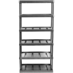 Etagère à chaussures 6 Niveaux Artecsis Anthracite – 106x47,5x36,5cm /Rangement chaussure