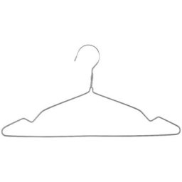 10 cintres en métal - 5 five simply smart - Argent