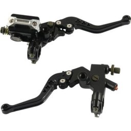 Leviers d'embrayage de frein de moto universels 7/8 réservoir de maître-cylindre 22mm