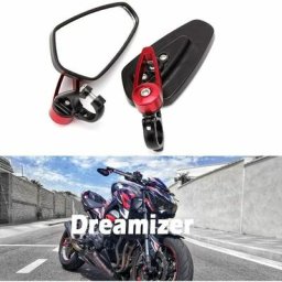 7/8 22Mm Rtroviseur De Guidon Moto, Rtroviseurs Moto Pour Cb1000R Grom Msx125 Cb500F Z1000 Z650