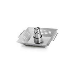 Napoleon - Support à poulet en inox pour barbecue Argent