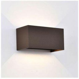 Applique Davos 1x24W Corten 4000K - Marron Bois Bronze Rouille