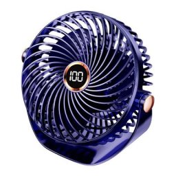 Ventilateur silencieux, ventilateur usb à 5 vitesses, mini ventilateur portable rechargeable,