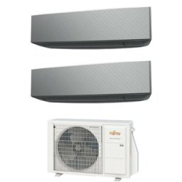 Climatiseur inverter dual split série ke 9+9 avec aoyg14kbta2 r-32 wi-fi en option 9000+9000