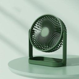 Ventilateur de Bureau, USB Ventilateur Bureau Personnel à 4 Vitesses, Fonctionnement Silencieux