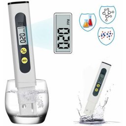BSR - Testeur tds, stylo filtre numérique de qualité de l'eau, 0-9999 ppm, test de précision de la