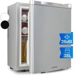 Mini Frigo de Chambre de 38L pour Boissons et Bieres, Petit Frigo Silencieux, Mini Bar
