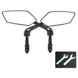 BSR - 2 Retroviseur Velo Retroviseur Trotinette Electrique Miroir Velo Réglage 360° Compatible Tous