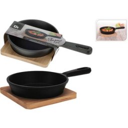 Peragashop - Pan kamis pour apéritifs / tapas avec base de bambou 12cm