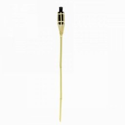 Torche à huile en bambou - Hauteur 90cm - Multicolore