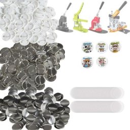 Vevor - Badge Personnalise Consommables Machine a Badges a Epingles 32 mm 500 Kits