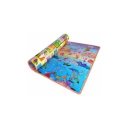 Tapis de jeu en coton pour bébé Tapis de jeu pour bébé Tapis rampant pour sol Tapis de bébé grand