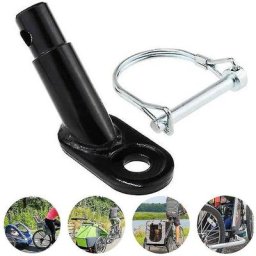 BSR - Connecteur de fixation de coupleur d'attelage de remorque de vélo sl Attelage de remorque de