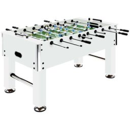 Decdeal - Baby-foot Acier 60 kg 140x74,5x87,5 cm Blanc