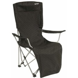 Outwell - Chaise longue pliable de camping Catamarca noir Noir