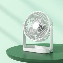 Ventilateur de Bureau, usb Ventilateur Bureau Personnel à 4 Vitesses, Fonctionnement Silencieux