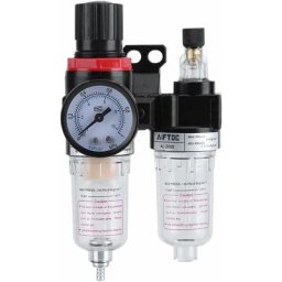 1/4 Filtre régulateur Régulateur de Pression séparateur d'huile piège d'humidité compresseur de