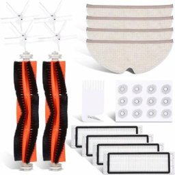 Kit d'accessoires pour Xiaomi Mi Robot Aspirateur, rechange accessoires kit Entretien pour Xiaomi