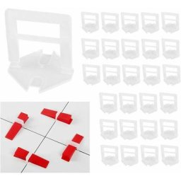 Tumalagia - Kit de Système de Nivellement Construction de Murs en Céramique 3 mm Clips 300pcs