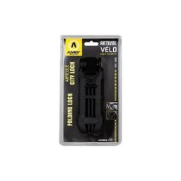 Auvray - Antivol pliant city lock 85cm avec support