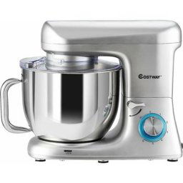 Relax4life - Robot Pâtissier 1400W à 6 Vitesses + Bol 7L en Acier inox, Batteur Électrique avec