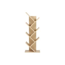 Bibliothèque de style scandinave avec 7 tablettes - Bois Bois naturel - mdf - Bois naturel