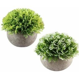 Mini Plantes Succulentes Artificielles avec Pot Plante Décorative pour Maison, Jardin, Cuisine,