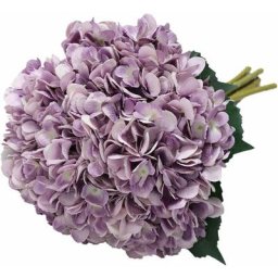 Fleurs Artificielles, 5 PCS Hortensias artificiels, Fausses hortensias têtes de Fleurs avec des