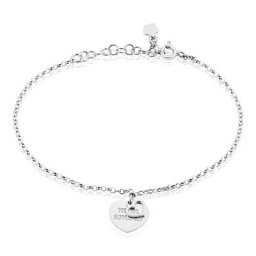 Bracelet Argent Blanc Euthalia