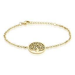 Bracelet Acier Doré Ildut