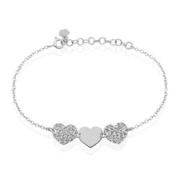 Bracelet Yrina Argent Blanc