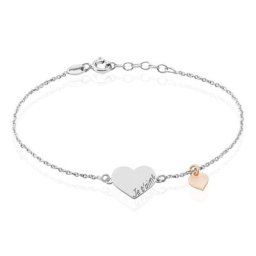 Bracelet Iella Argent Bicolore
