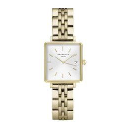 Montre Rosefield The Mini Boxy Blanc