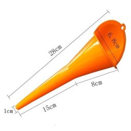 Outil universel de remplissage de bec de liquide d'huile de moto entonnoir Long Jane bouche