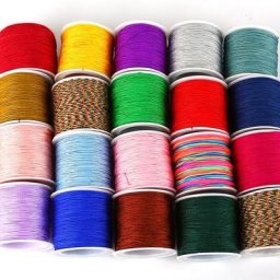 Fil de nylon pour nouage macramé ficelle de perles bracelet tressé bricolage bijoux exécutifs 40