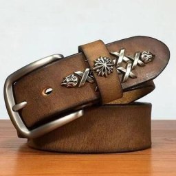 Ceinture en cuir pour Hommes largeur: 38mm accessoires nouvelle collection