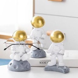 Porte-lunettes en résine pour astronome présentoir de lunettes artisanat amusant ornement de